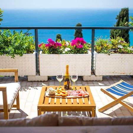 Il Grande Blu - Vista Panoramica Sul Golfo Apartment Ospedaletti Luaran gambar