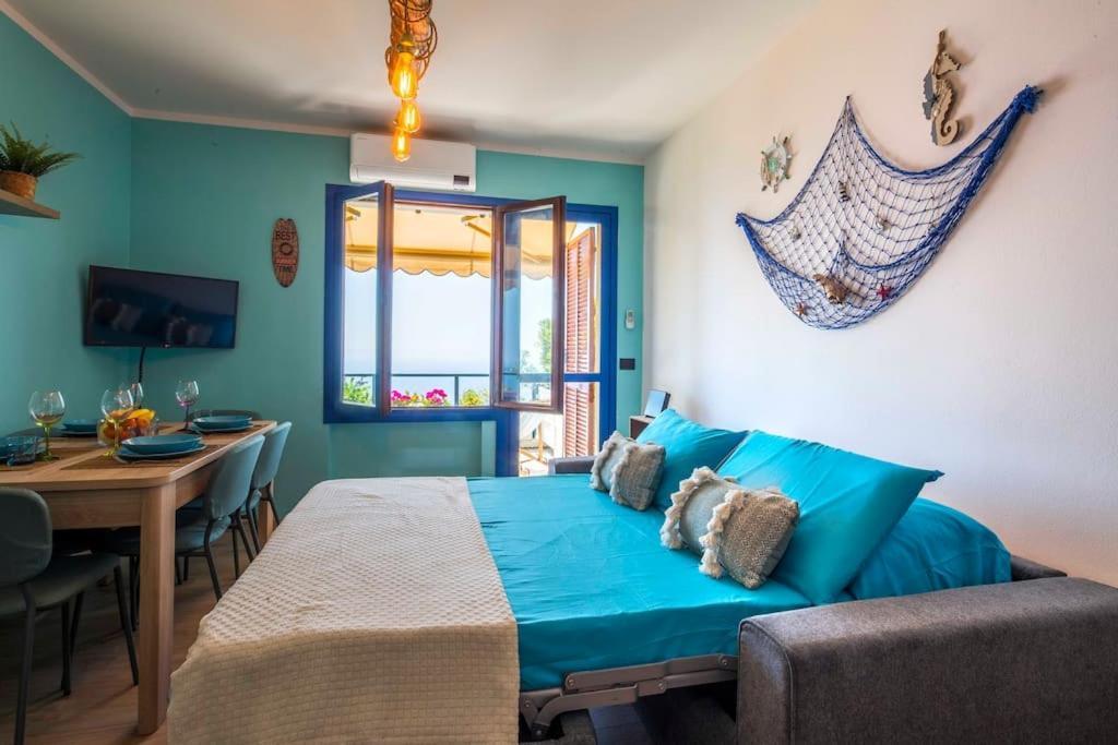 Il Grande Blu - Vista Panoramica Sul Golfo Apartment Ospedaletti Luaran gambar